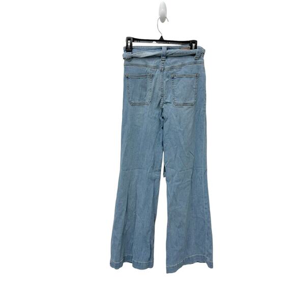 Anthropologie Pilcro and the Letterpress Flare Jeans Belted Women’s Size 27 - Picture 8 of 10